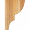 Ekena Millwork Ridgewood Rough Sawn Corbel, Western Red Cedar, 4"W x 8"D x 12"H COR04X08X12RID00RWR - alternate 4